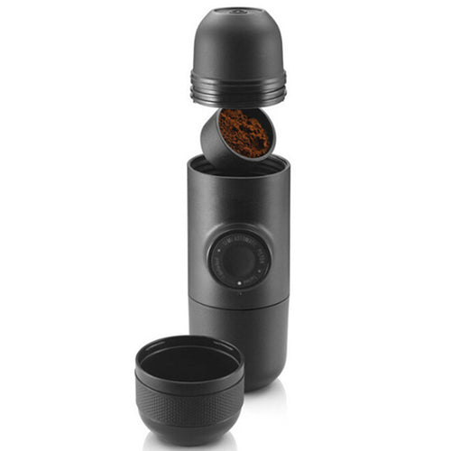 Minipresso Espresso Mini Coffee Machine Outdoor Travel DIY Coffee Filter Handheld Pressure Mini Manual Portable Coffee Maker