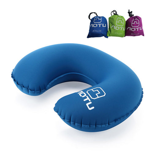 3-Colour Inflatable Travel Pillow Ultralight U Shape Neck Pillow for Travel