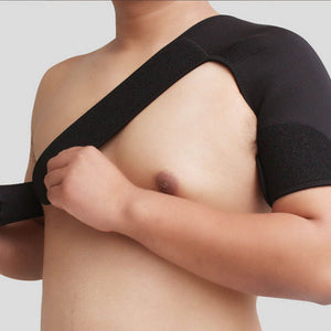 Shoulder Support Back Brace Guard Strap Wrap Belt Band Pads Adjustable